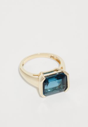 DOMINO - Inel - gold-coloured/blue