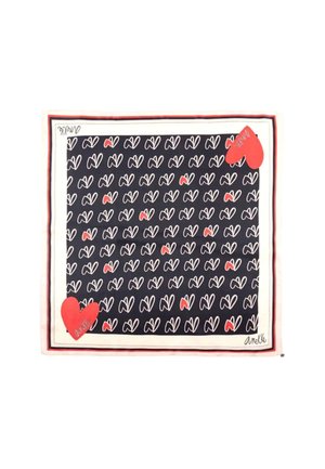 Sciarpa - beige black red