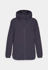 WOMAN JACKET FIX HOOD - Hardshell jacket - antracite