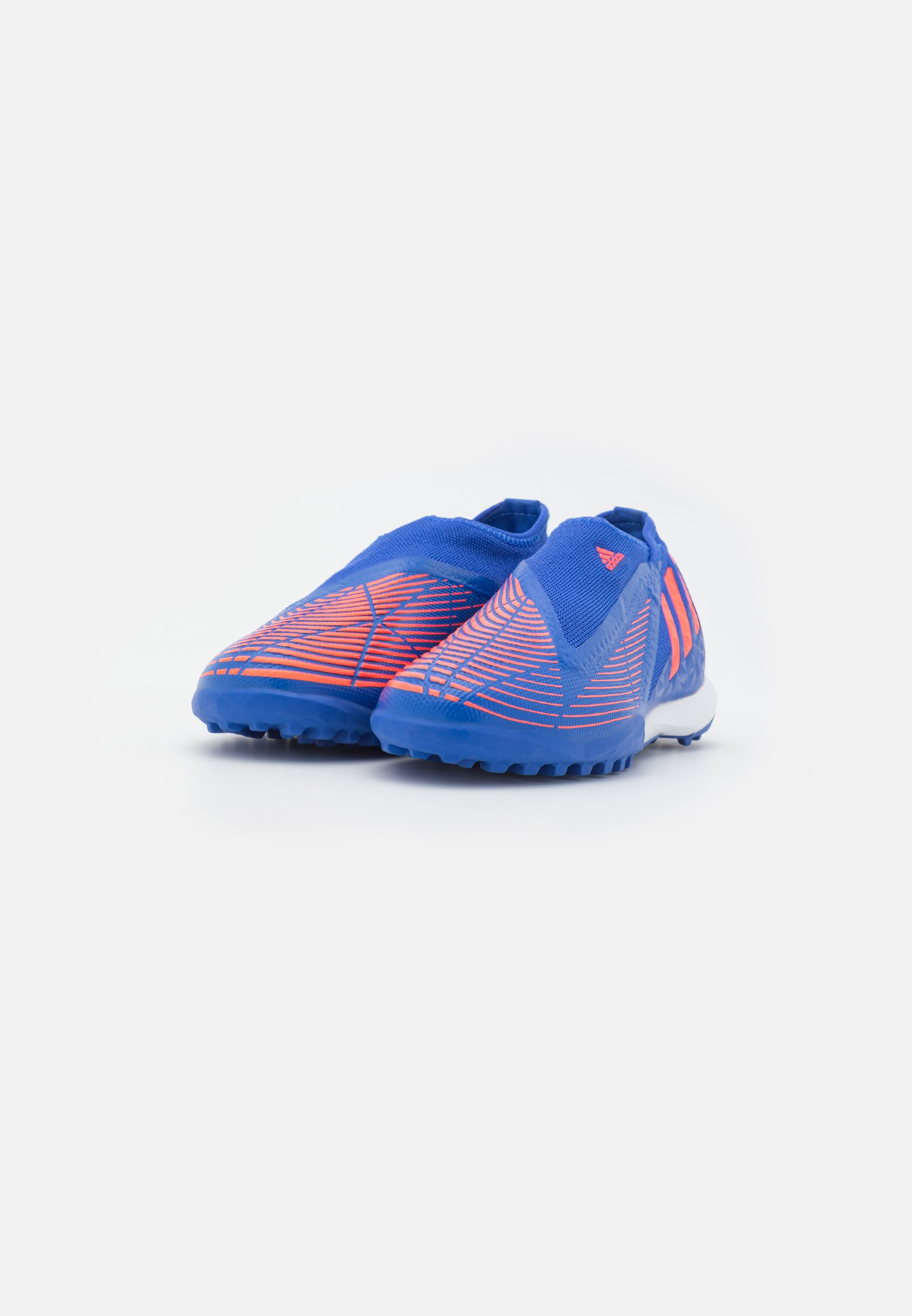 adidas Performance PREDATOR EDGE.3 LACELESS TF - Sportbačiai, pritaikyti  dirbtinei velėnai - hi-res blue s18/turbo/mėlyna - Zalando.lt