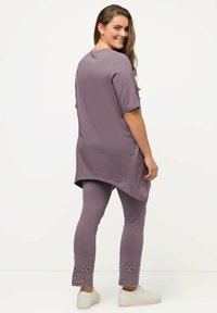 Ulla Popken T-shirts print - mauve
