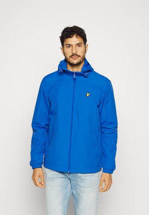 Lyle & Scott ZIP THROUGH HOODED JACKET - Chaqueta de entretiempo - bright blue