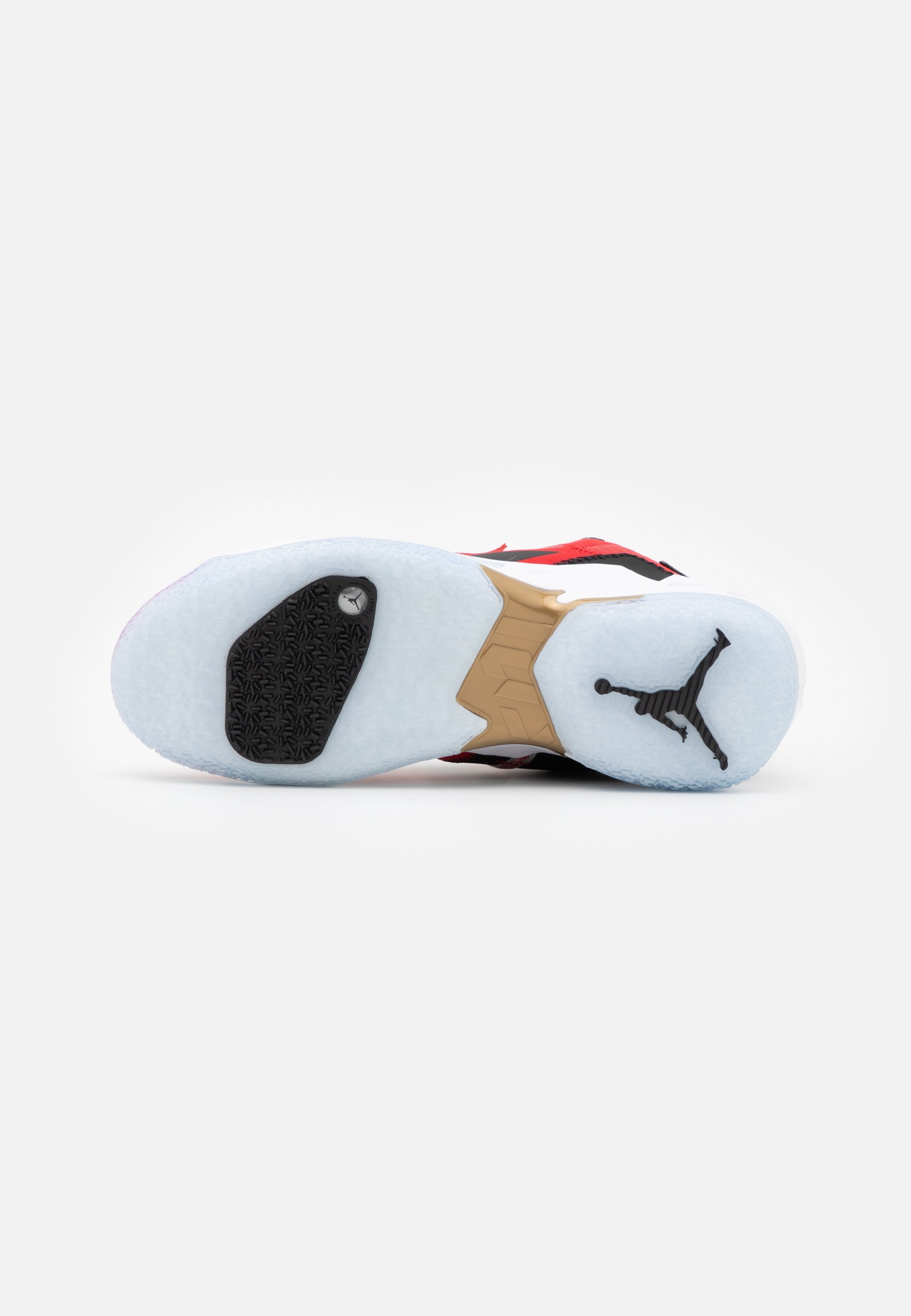 Jordan WHY NOT ZER0.4 - Basketball shoes - university red/metallic  gold/black/white/red - Zalando.co.uk