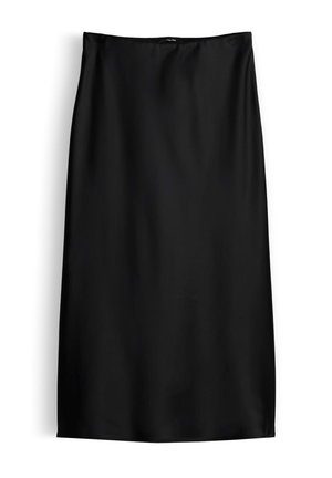 someday., SOMEDAY. MIDIROCK ODINI SLEEK - A-line skirt - black