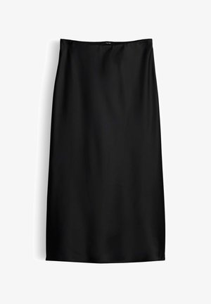 someday., SOMEDAY. MIDIROCK ODINI SLEEK - A-lijn rok - black