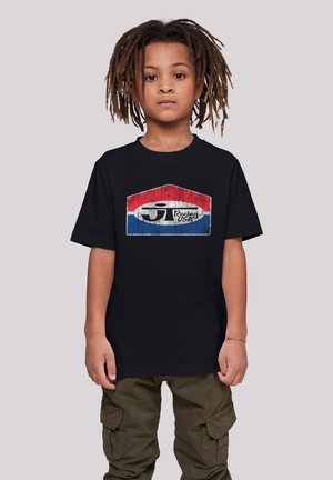 JT RACING FADING CLASSIC LOGO - Print T-shirt - schwarz