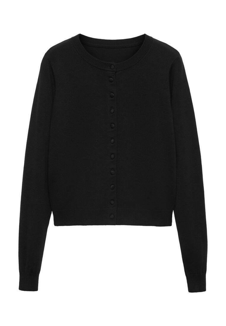 Mango Vest zwart