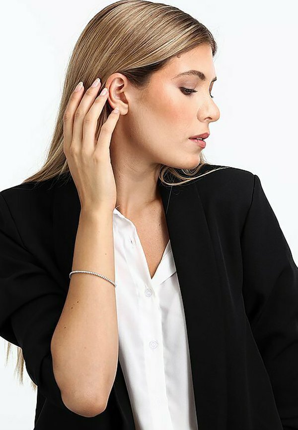 DIAMANT - Armband - weißgoldfarben