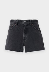 Curve Love High Rise 90s Cutoff Short - Farkkushortsit - black