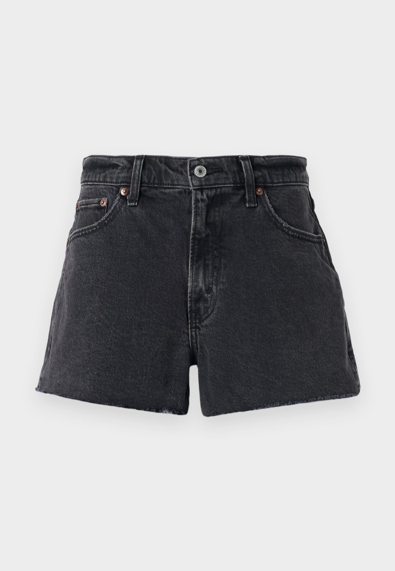 Abercrombie & Fitch Jeansshort zwart Abercrombie & Fitch Jeansshort zwart