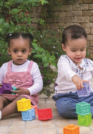 Building blocks - multi-coloured