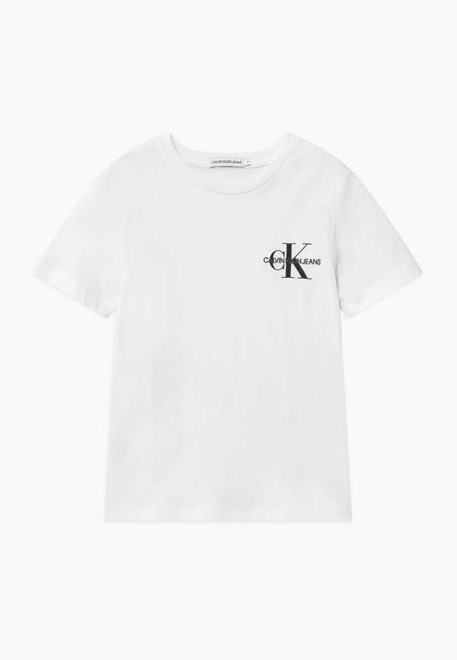 CHEST MONOGRAM UNISEX - T-shirt print - white