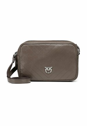 CARRIE - Sac bandoulière - grigio asfalto-matt silver