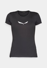 SOLID TEE - T-shirt de sport - black out
