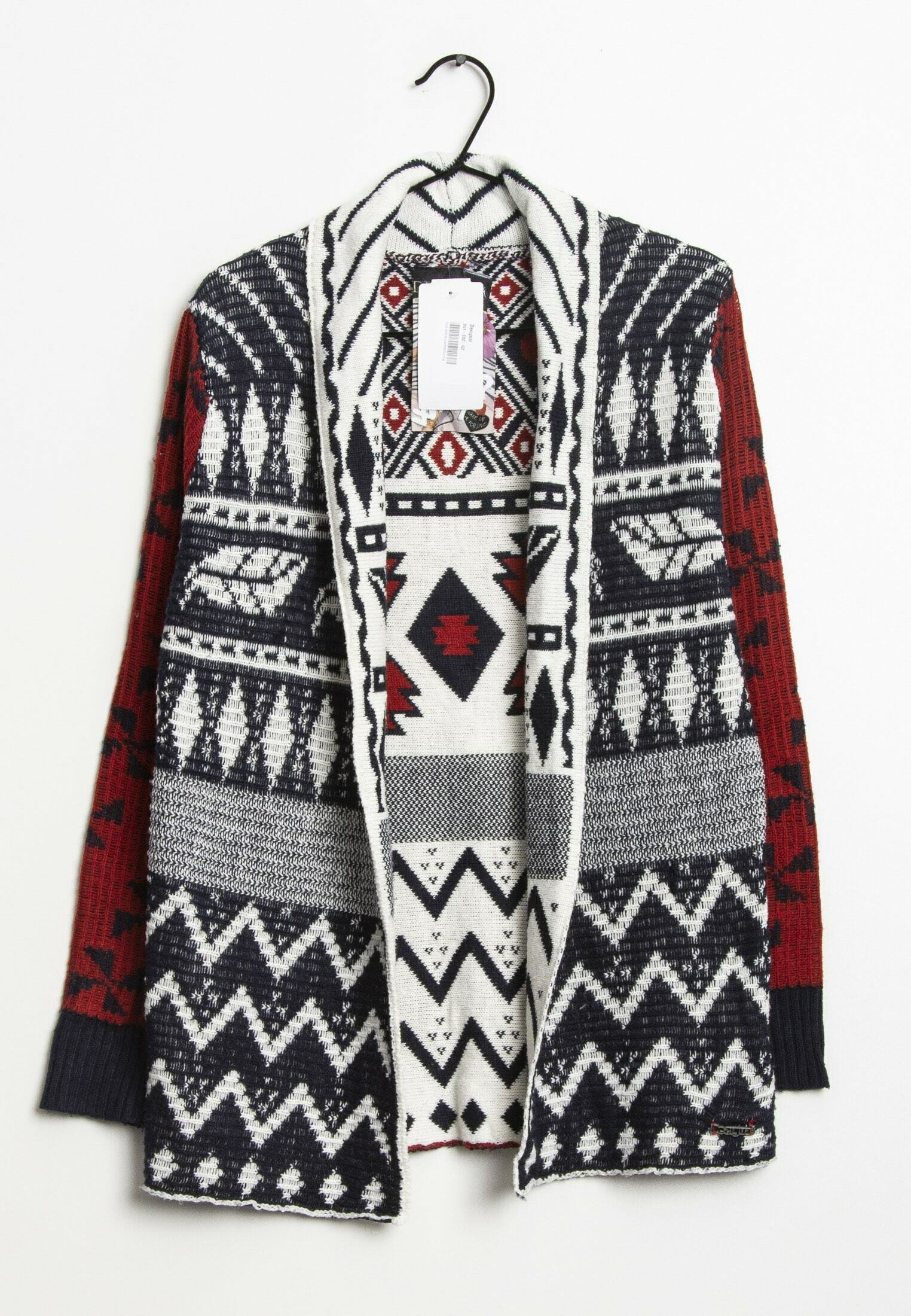 Desigual Chaqueta de punto - blue/azul - Zalando.es