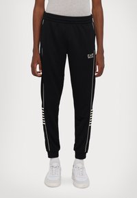 EA7 Emporio Armani TUTA SPORTIVA - Tracksuit - sand/black