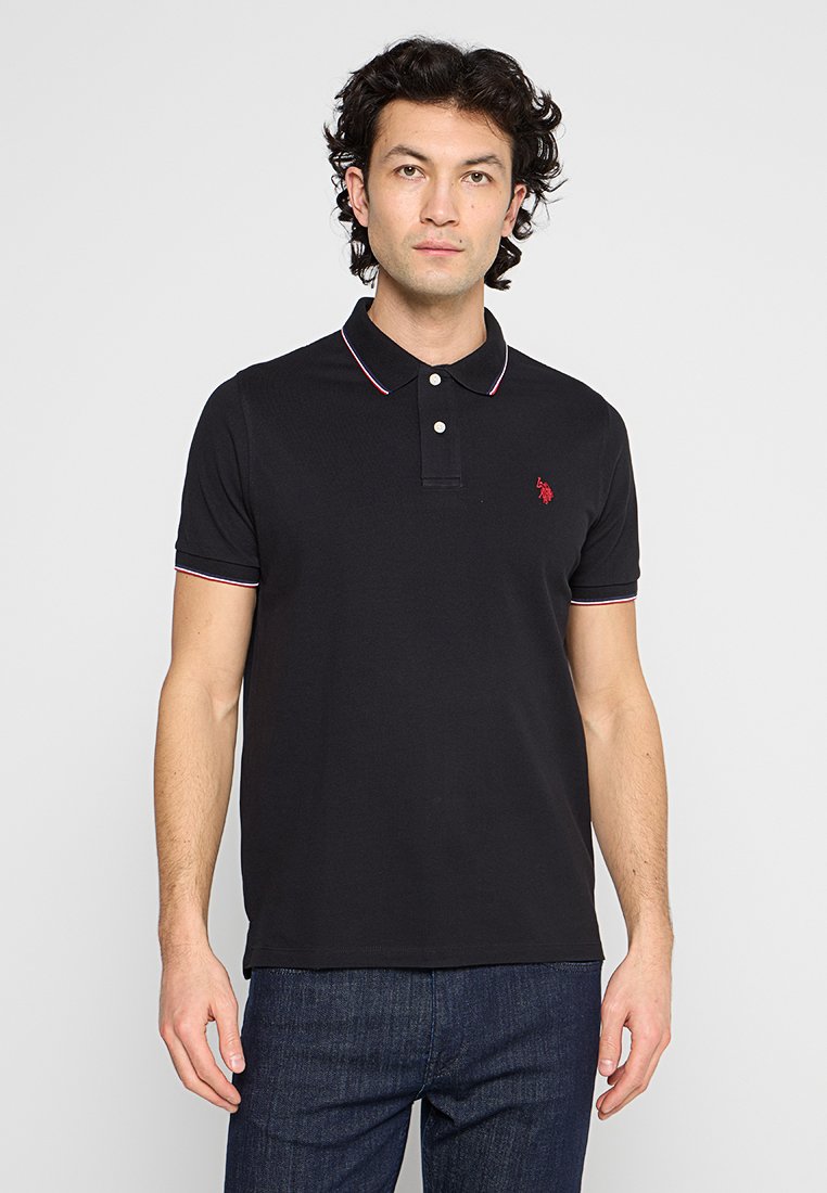 U.S. Polo Assn. Poloshirt zwart