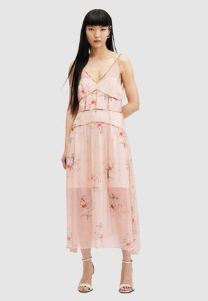 AllSaints SAFFRON KORA DRESS - Jurk - dusky pink