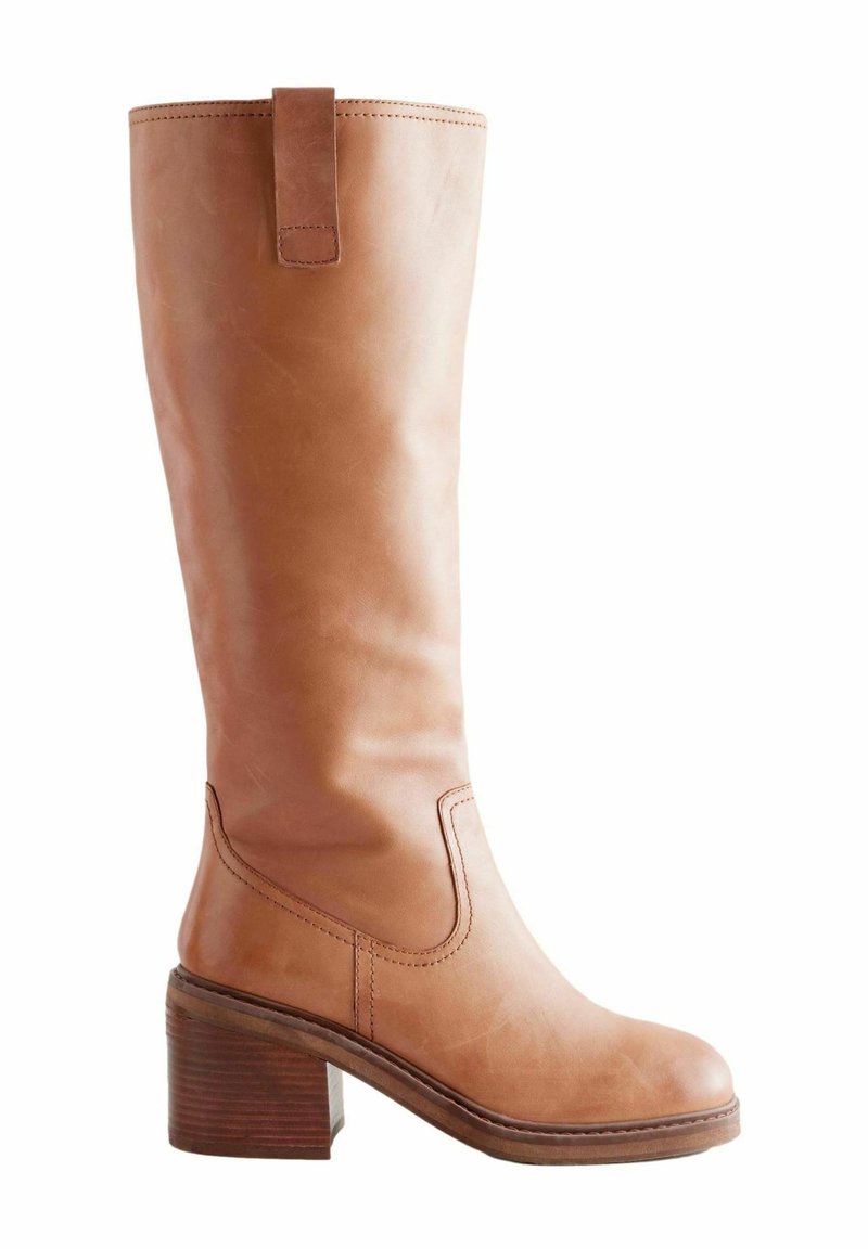 Next REGULAR FIT - FOREVER COMFORT CHUNKY  - Boots - tan brown leather