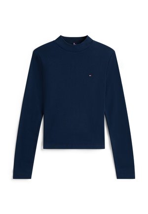 Tommy Hilfiger, SLIM CODY MOCK TEE - Блуза с дълги ръкави - dark night navy