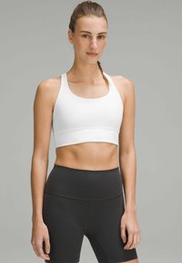 ENERGY LONGLINE - Urheiluliivit: keskitason tuki - white