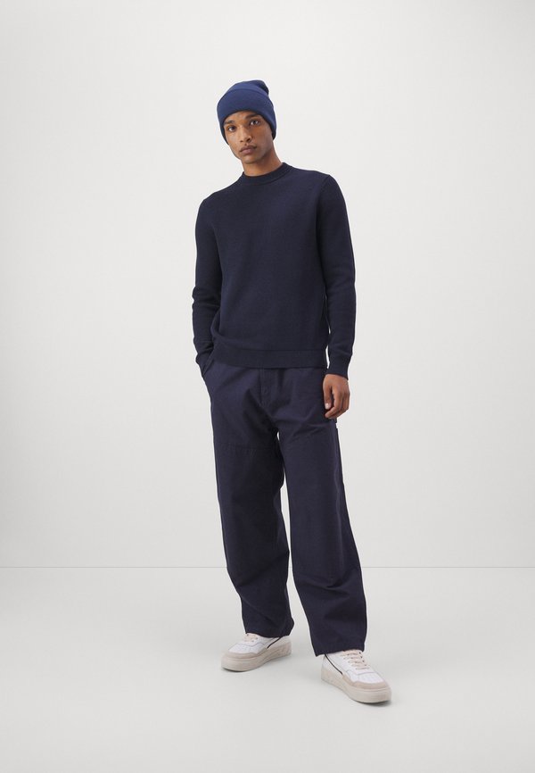SLHDANE STRUCTURE CREW NECK - Jumper - sky captain2