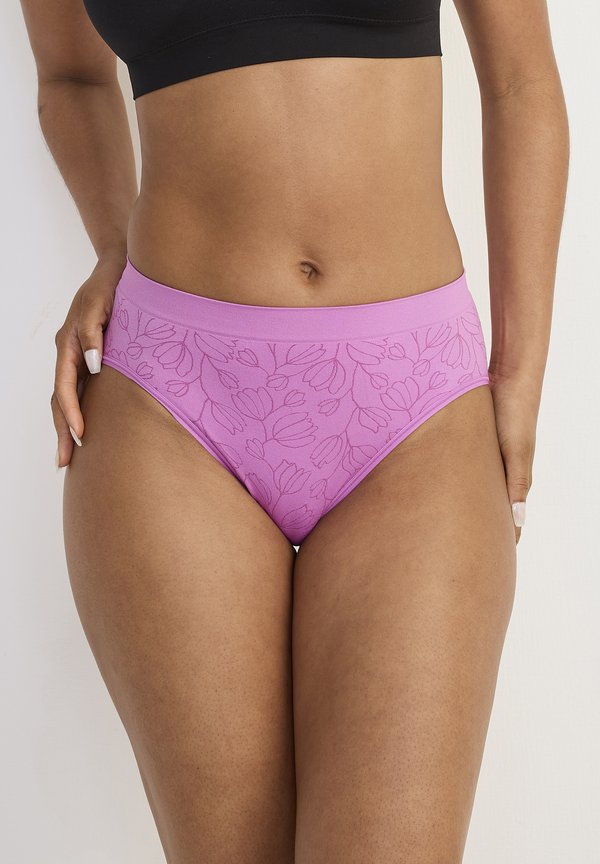 SEAMFREE HI-CUT - Slip - lavender scent jacquard