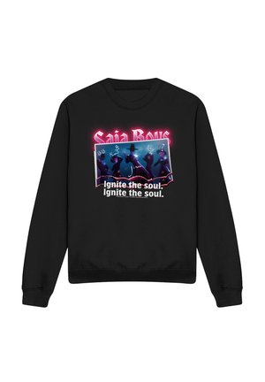 NETFLIX, KPOP DEMON HUNTERS SAJA BOYS BURNING PHOTO - Sweatshirt - black