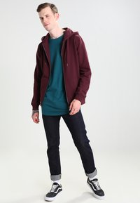 Urban Classics BASIC - Sweat zippé - cherry
