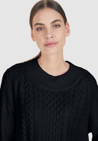 Marc Aurel Strickpullover - black