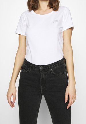 T-shirt print - white