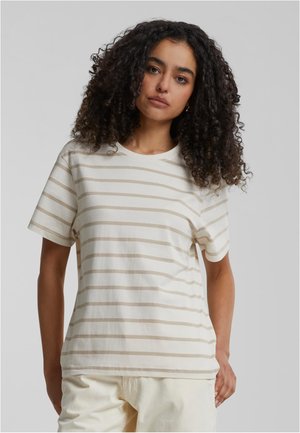 STRIPED BOXY - T-shirts print - wetsand sand