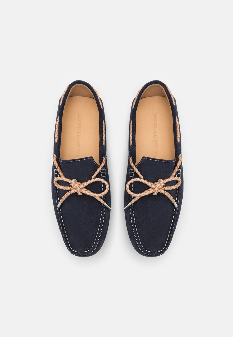 Melvin & NELSON 3 Mocasines - navy/azul -
