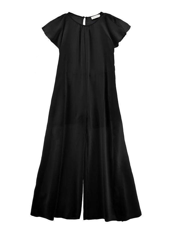 TUTA COCKTAIL RASETTO - Jumpsuit - nero2