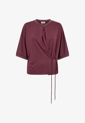 Mos Mosh, MOS MOSH T-SHIRT MMJUANA - T-shirt imprimé - aubergine