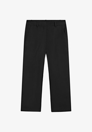 Massimo Dutti, SLIM FIT CAPRIS - Pantalon classique - black