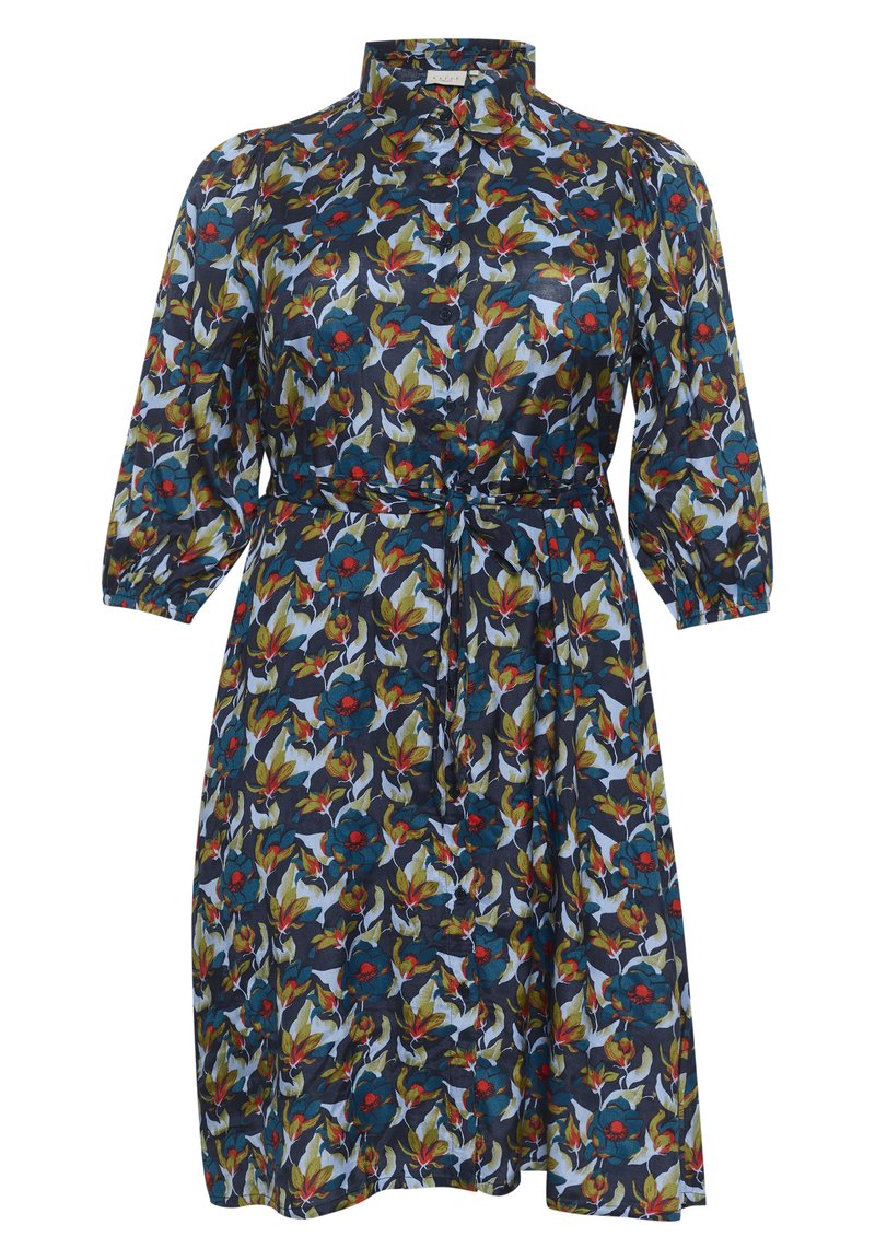 Kaffe Curve Blousejurk rood Kaffe Curve Blousejurk rood