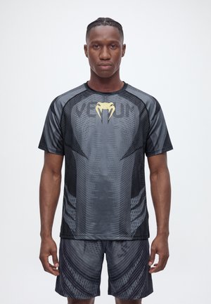 Venum, GALACTIC 3.0 DRY TECH - Спортна тениска - black/gold-coloured