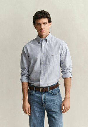 GANT, REG CLASSIC OXFORD STRIPE SHIRT - Chemise - college blue