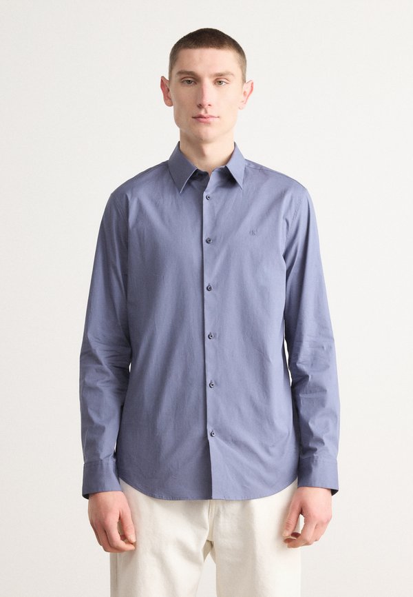 SOLID STRETCH SLIM SHIRT - Formal shirt - grisaille