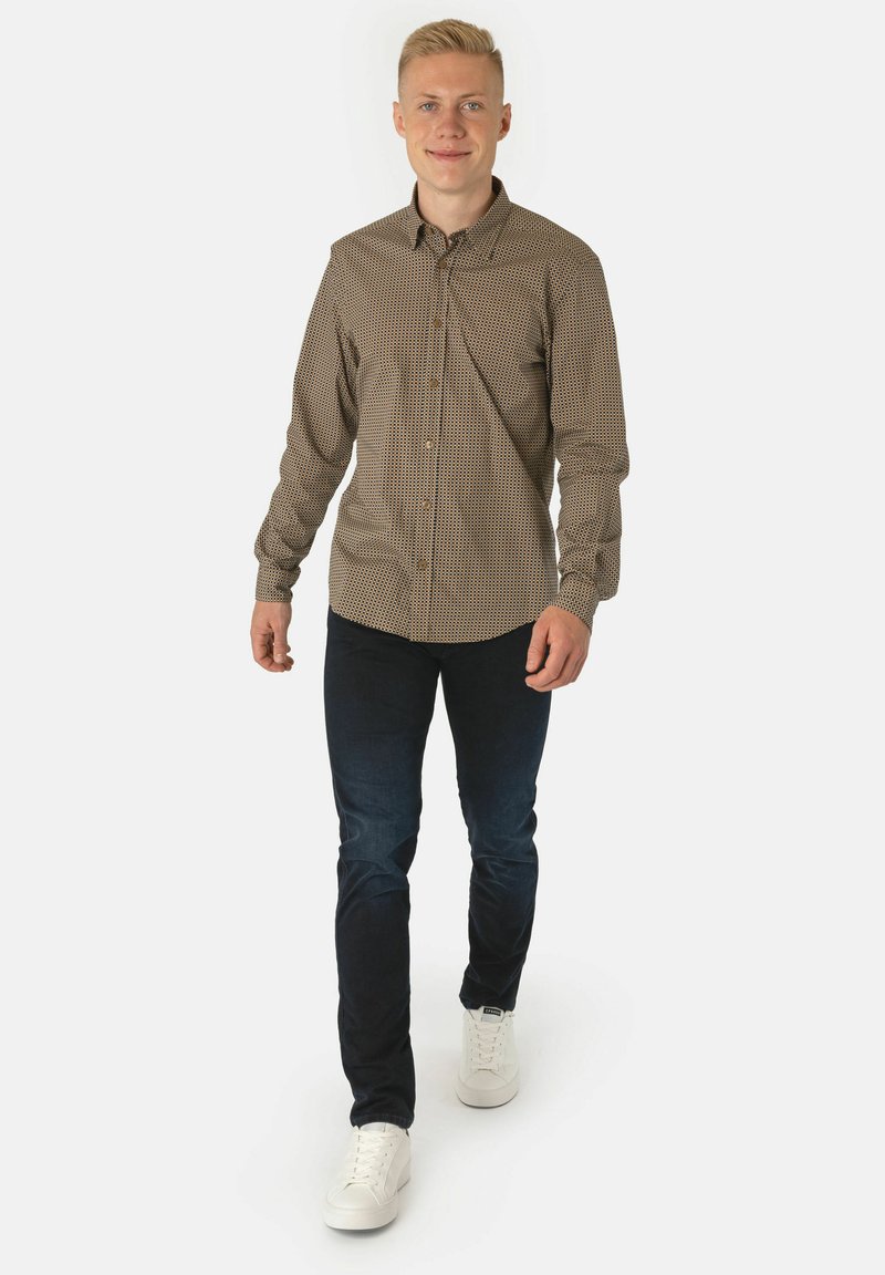 Replay Slim fit jeans donkerblauw