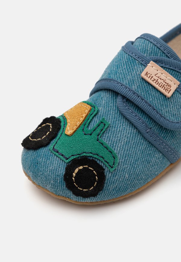 TROLLIGER TRAKTOR KIDS KLETTVERSCHLUSS - Slippers - capri2