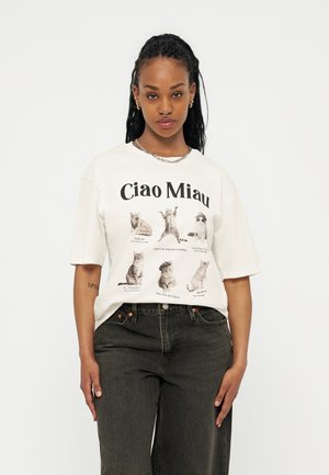 Even&Odd T-shirt imprimé - off-white