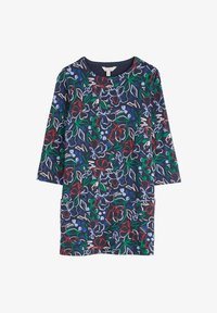 Sélectionné, navy light wash rain slub