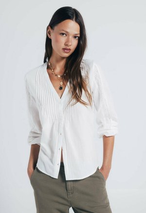 Overhemdblouse - off white