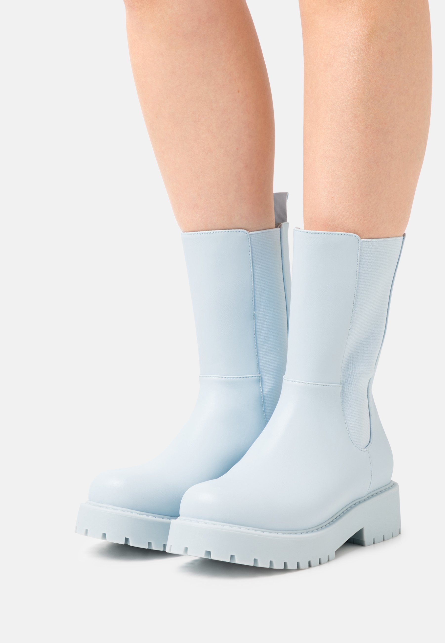 Monki Stivali con plateau - blue light/celeste - Zalando.it