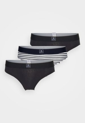 Marc O'Polo ESSENTIALS 3 PACK - Slip - dark navy