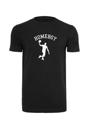 Mister Tee, HOMEBOY TEE - T-shirts print - black