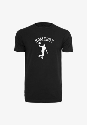 Mister Tee, HOMEBOY TEE - T-shirts print - black