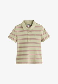 Selected, green stripe